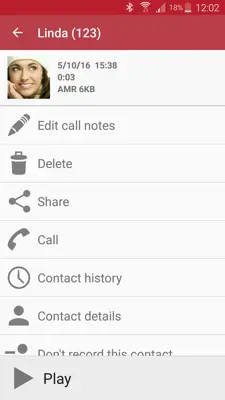 Automatic Call Recorder android App screenshot 3